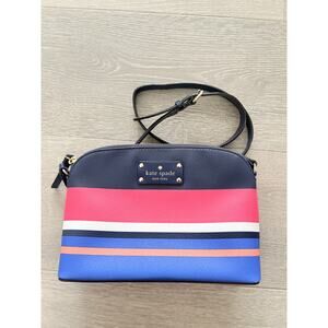 Kate Spade Grove Street Millie Stripe Crossbody Bag Small Purse
